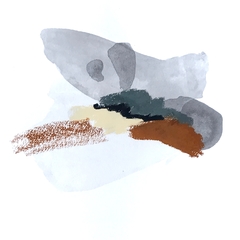 30 x 30 cm, Técnica mixta sobre papel - comprar online
