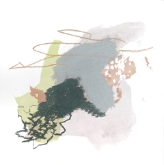 30 x 30 cm, Técnica mixta sobre papel