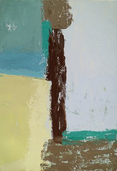 111.5 x 77 cm, Óleo sobre papel