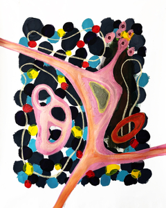 100 x 80 cm, Mixta sobre tela