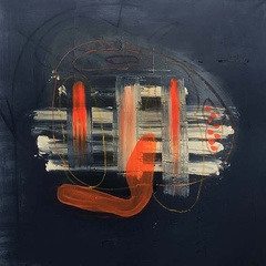 80 x 80 cm, Mixta sobre tela - tienda online