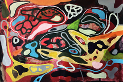 99 x 148 cm, Mixta sobre tela