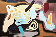 100 x 150 cm, Mixta sobre tela