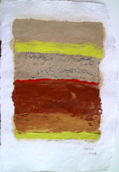 39 x 27 cm, Óleo sobre papel