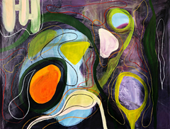 103 x 132 cm, Mixta sobre tela