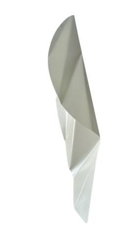 150 x 45 cm, Chapa de aluminio colgante, par - OTTO Galería