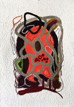 100 x 70 cm, Mixta sobre papel