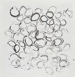 21 x 21 cm, Mixta sobre papel