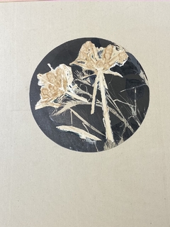 68 x 60 cm, Collage sobre lino - comprar online