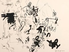42 x 30 cm, Tinta y Acrílico sobre papel