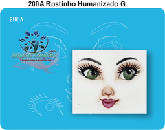 200/A - Stencil Rostinho Humanizado M