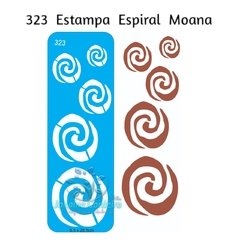 323 - Estampa Espiral Moana