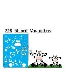228 - Stencil Vaquinhas