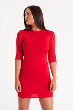 Vestido TURÍN Rojo - comprar online