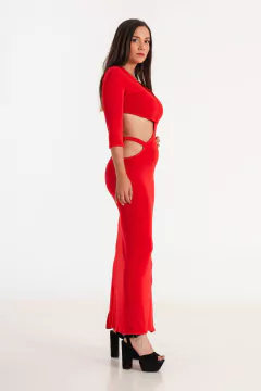 Vestido OVIEDO Rojo - comprar online