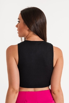 Top BRAGA Negro - comprar online