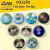 Buttons Fish Upon The Sky - Pin, Broche, Bottons - comprar online