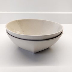 Par de cuencos grandes transiciones - color crudo - SaV Ceramics