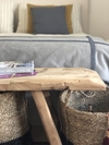 Manta pie de cama "cruz" - comprar online