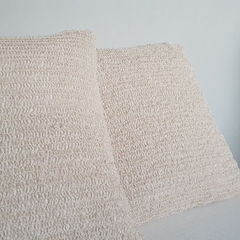 almohadón de rafia "pinnas" - comprar online