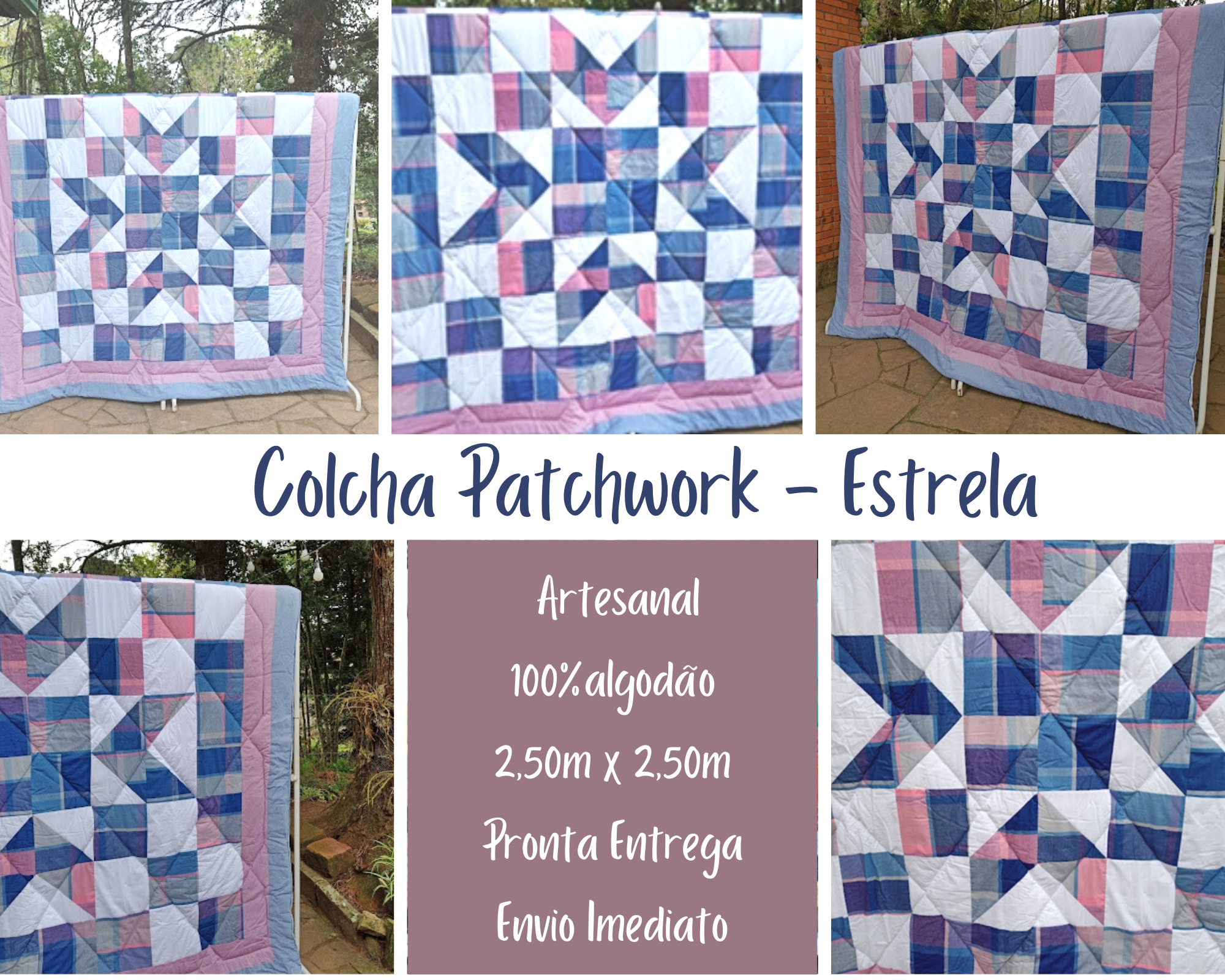 colcha-patchwork-carpenter-star-azul-queen-colcha-patchwork