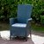 Sillón Vermont color gris reclinable - Allibert