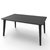 Mesa Jardín Lima Allibert 160 Cm negra