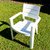 Silla Jardín Ibiza con apoyabrazos Blanca keter