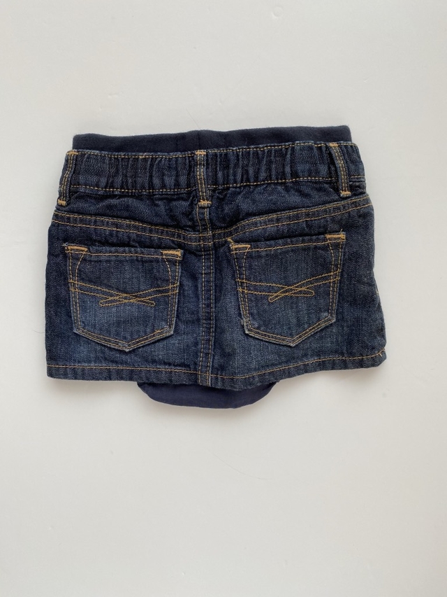Gap - Pollera de jean con bombachon  (T:6-12Meses) - comprar online