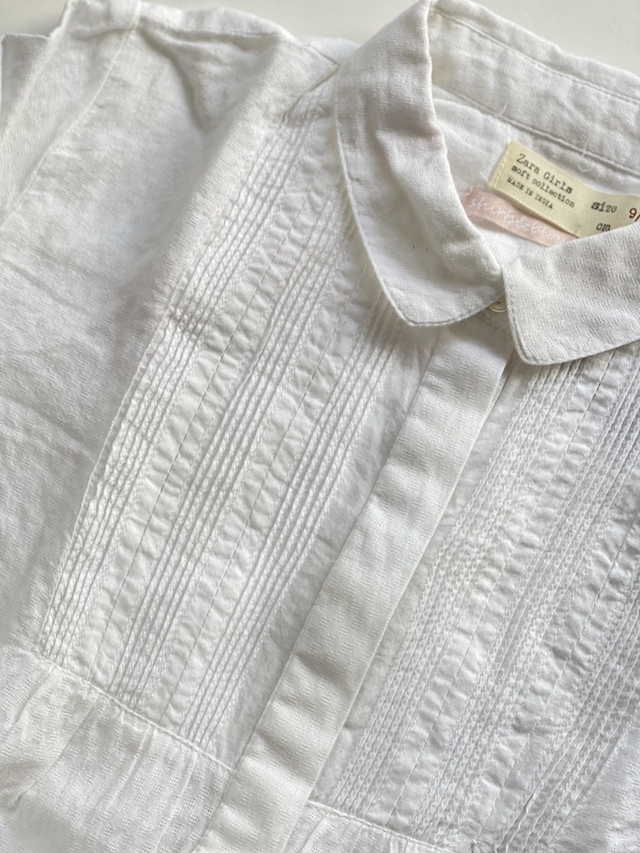 Zara - Camisa M/L (T:9-10 Años)