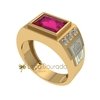 Anel de Formatura em Ouro 18k ANF15