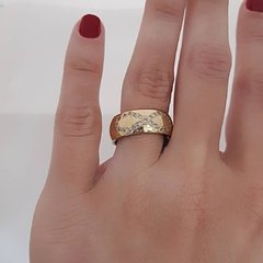Aliança de Casamento em OuroSint - 081ILM - comprar online