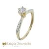 Anel Solitário Ouro 18k- ANS003