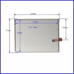 Tela Touch Screen 10.4 Polegadas 230*172 4 Vias