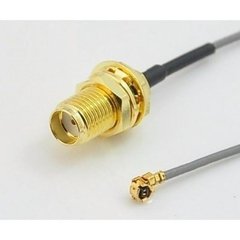 Cabo Pigtail Ufl Ipx Mini Pci X Sma Fêmea 15cm Sem Pino