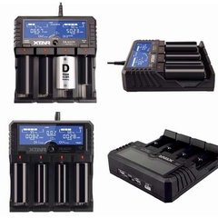 Carregador Recupera Pilha Bateria 18650 Xtar Vp4 Plus Dragon na internet