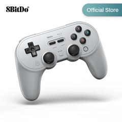 8bitdo pro 2 bluetooth gamepad controlador com joystick para nintendo switch, pc, macos, android, vapor e raspberry pi