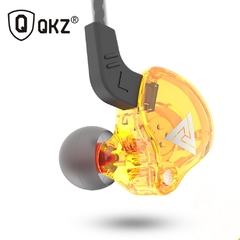 Qkz ak6 atr hd9 driver de cobre alta fidelidade esporte fones de ouvido para correr com microfone fone música - comprar online