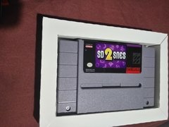 Cartucho Flashcard Sd2snes Super Nintendo Atualizado + Caixa