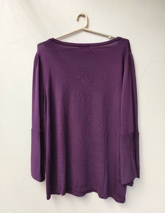 Remera uva - Violeta by Mango - L/XL - comprar online