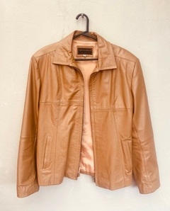 Campera de cuero legítimo - t.4