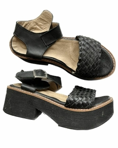 Sandalias negras - t.38