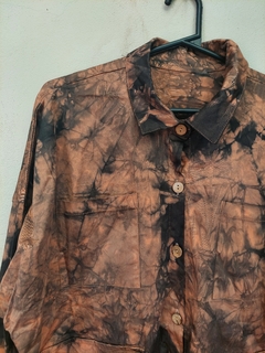 Camisa batik oversized - comprar online