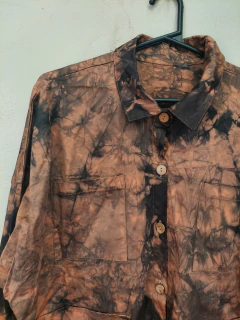 Camisa batik oversized - comprar online