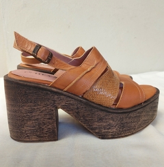 Sandalias camel - Heyas - T39 - tienda online