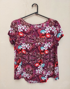 Remera estampada - T.M - comprar online