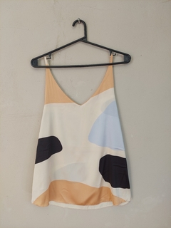 Musculosa tipo seda