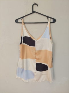 Musculosa tipo seda - comprar online