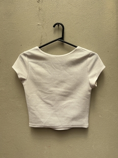 Top blanco