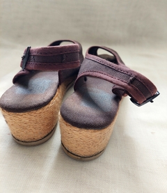 Sandalias Pians taco yute - n°35 - visitaelalmacen